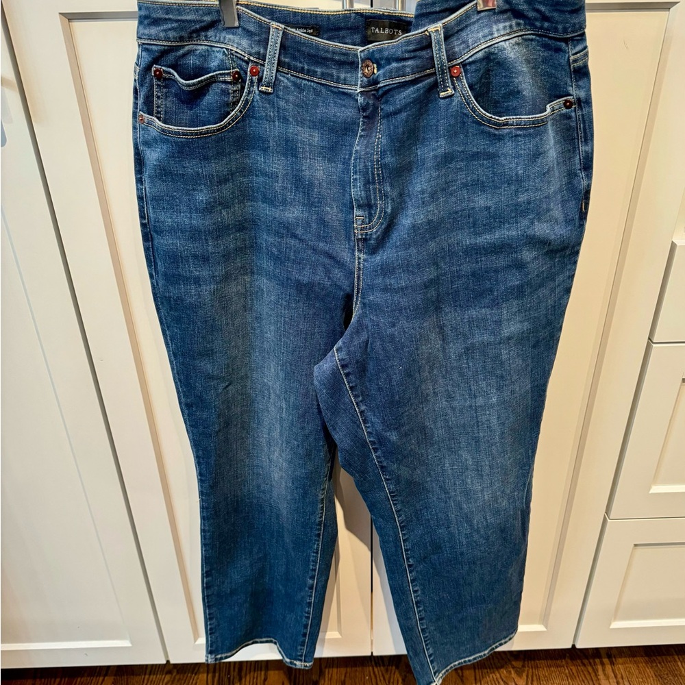Talbots Modern Ankle Jean, 18w